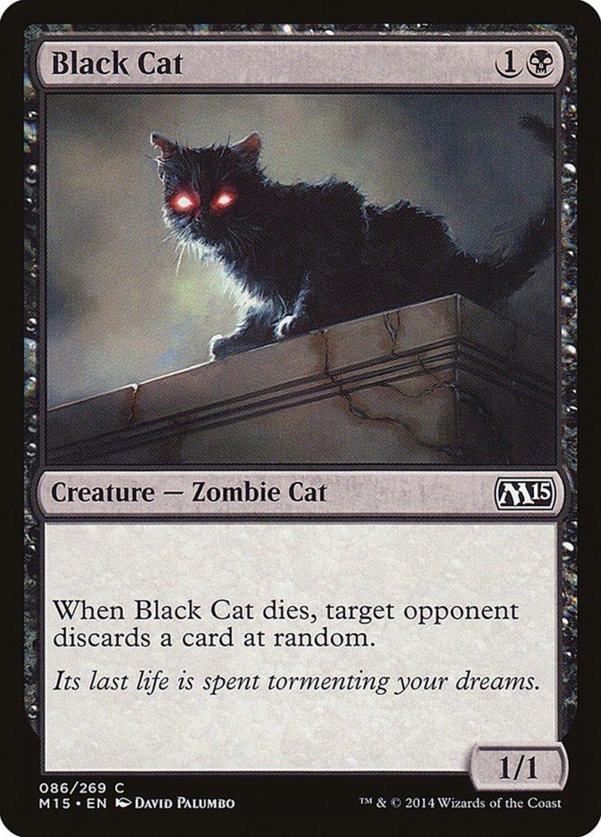 Black Cat — Magic: The Gathering card art